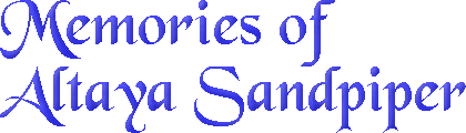 Memories of Altaya Sandpiper